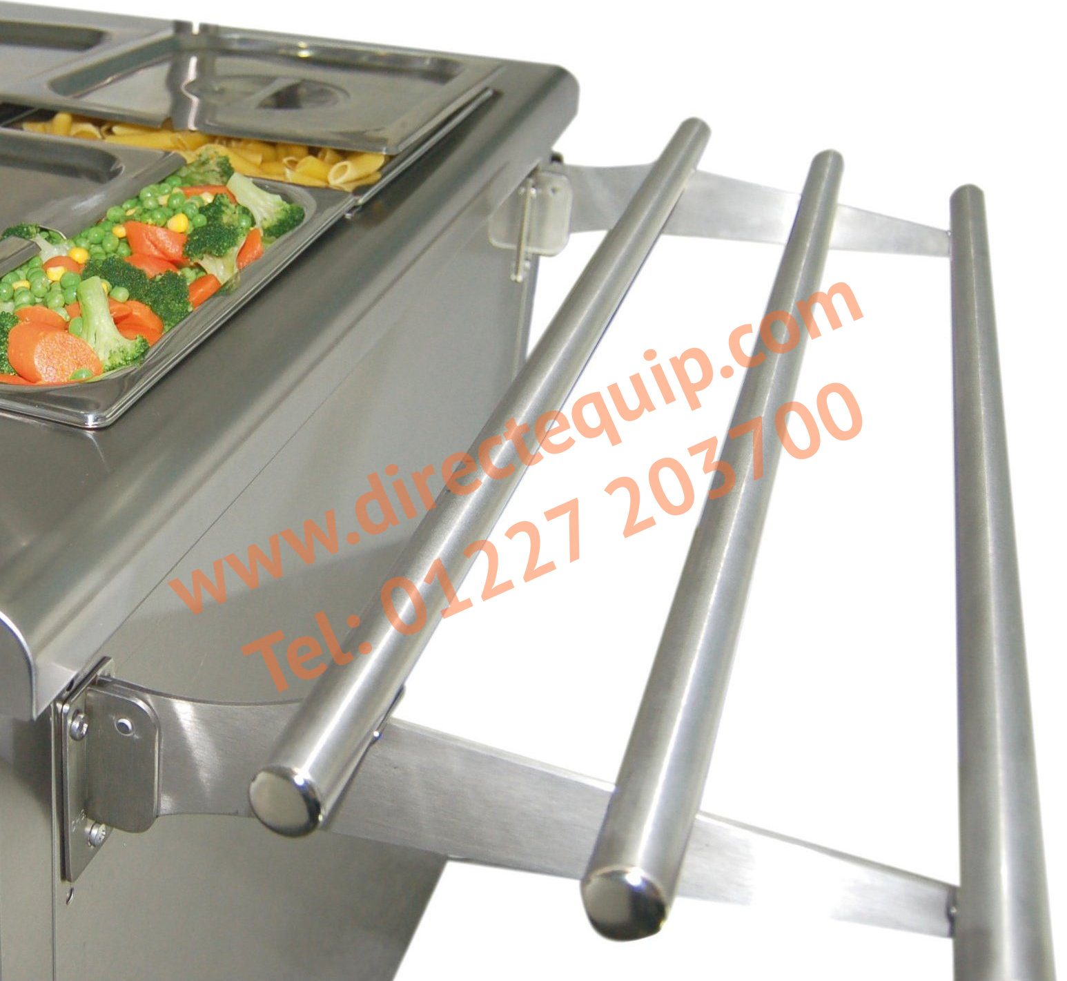 Stainless Steel Tray Slides, Rails in 4 Sizes